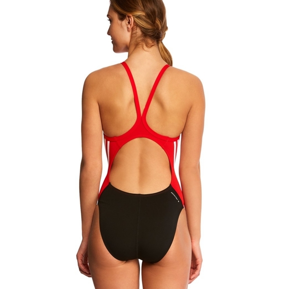SOLD//Adidas NWT Splice Vortex Back One Piece Swimsuit - Picture 7 of 10